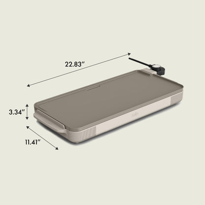 BELLA 10" Electric Griddle with Nonstick Coating