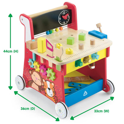 Wooden Activity Workbench by Early Learning Centre