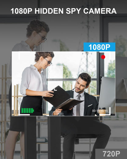 WiFi 1080P Smoke Detector Hidden Camera