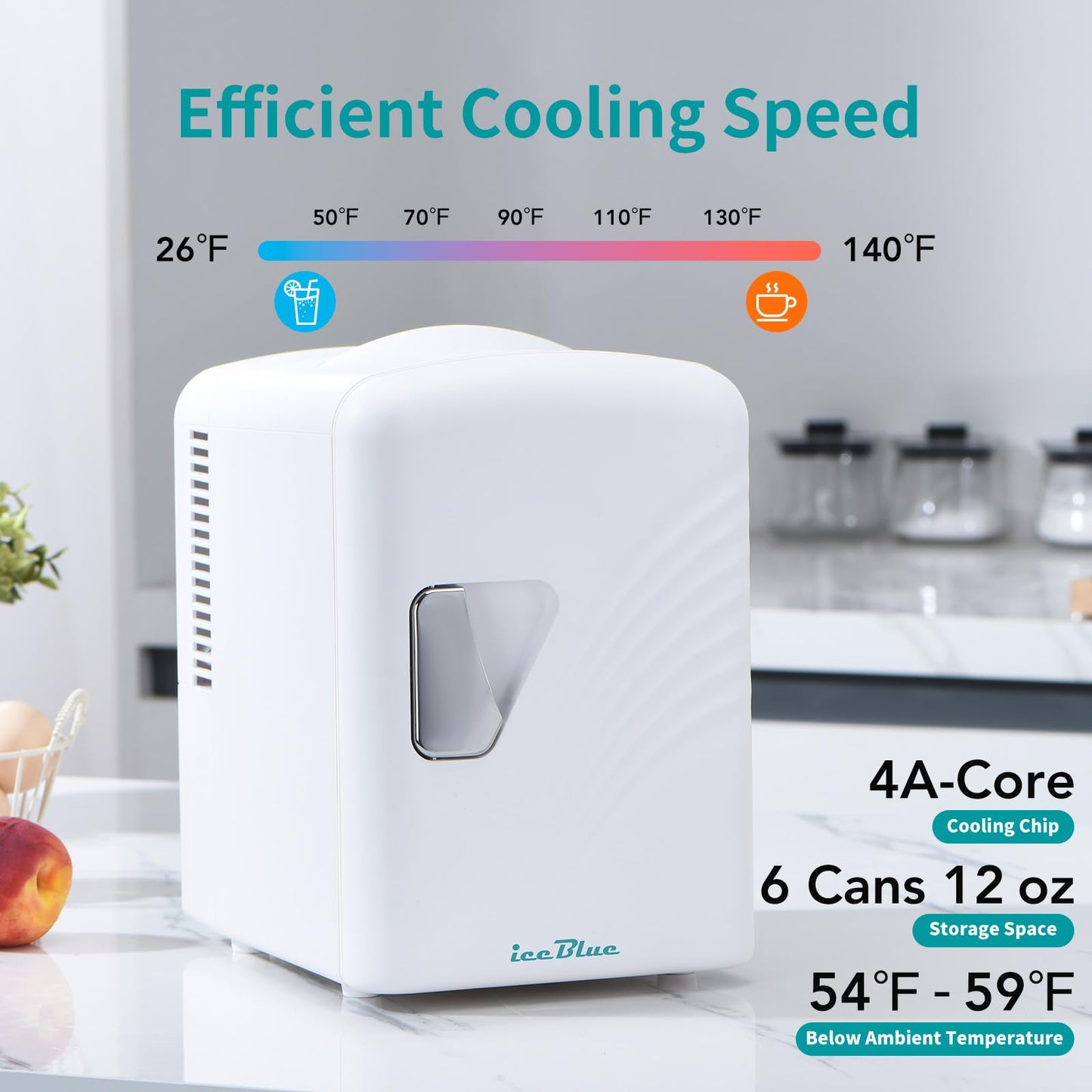 Iceblue Mini Skincare Fridge for Beauty Products