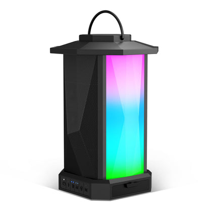 Ortizan Bluetooth Outdoor Speaker with Lights