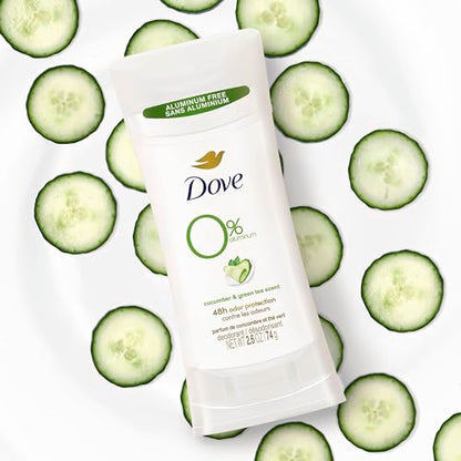 Dove Aluminum Free Deodorant Stick, Cucumber Tea