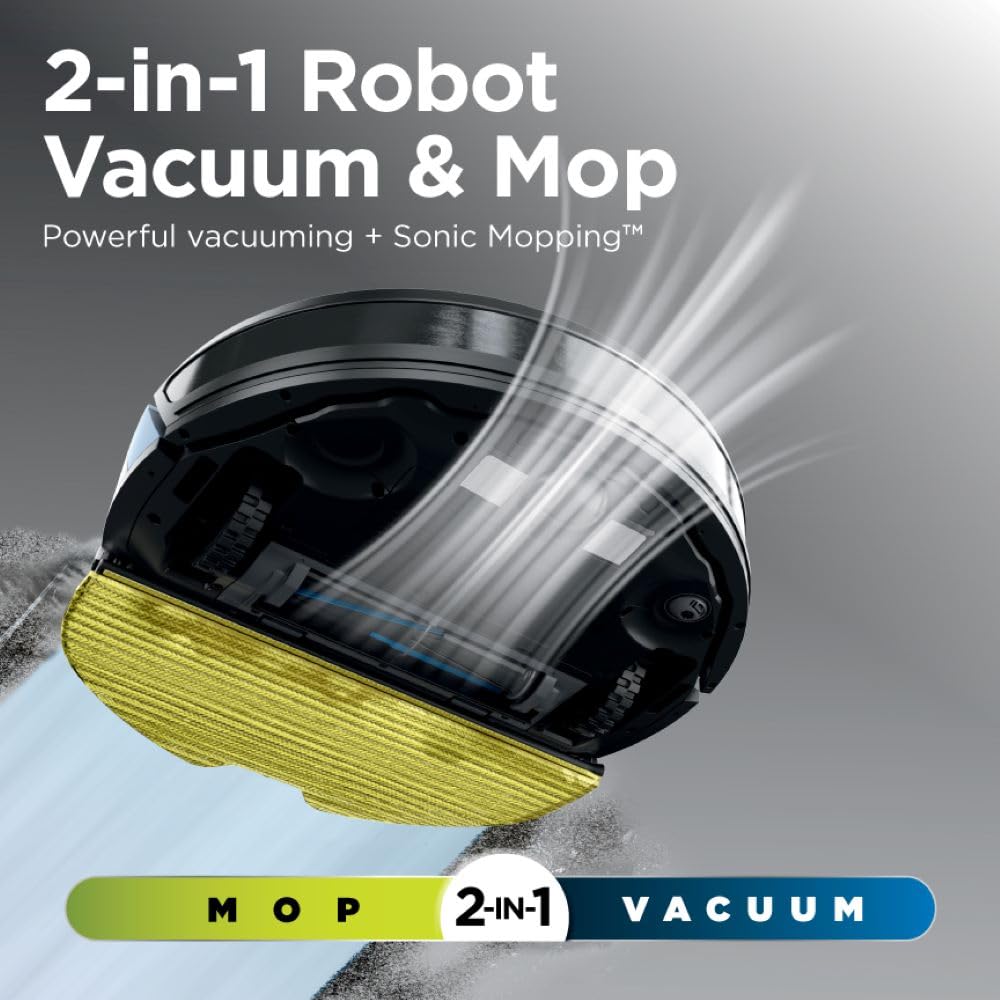 Shark Robot Vacuum & Mop Combo with HEPA