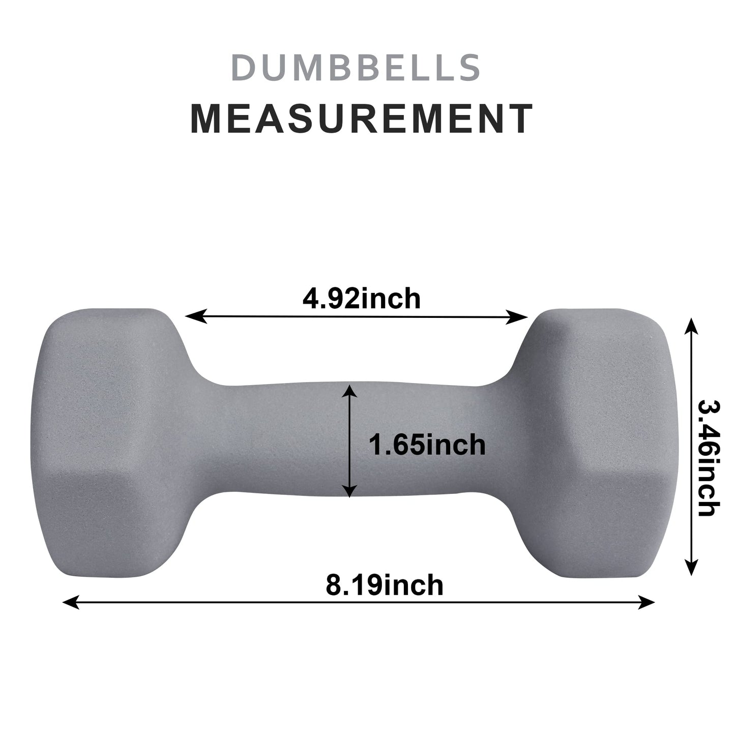Balelinko 7LB Weights Set for Home Workouts