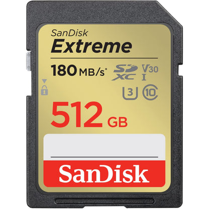 SanDisk 512GB Extreme SDXC UHS-I Memory Card