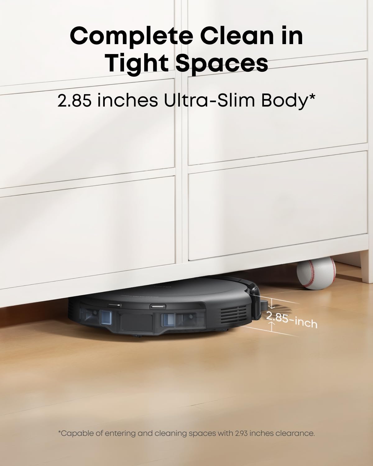eufy Robot Vacuum with Self-Emptying Station