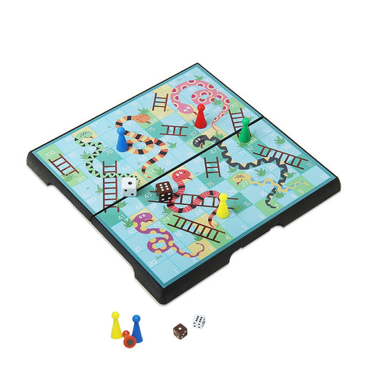 KOKOSUN Magnetic Travel Snakes and Ladders Game