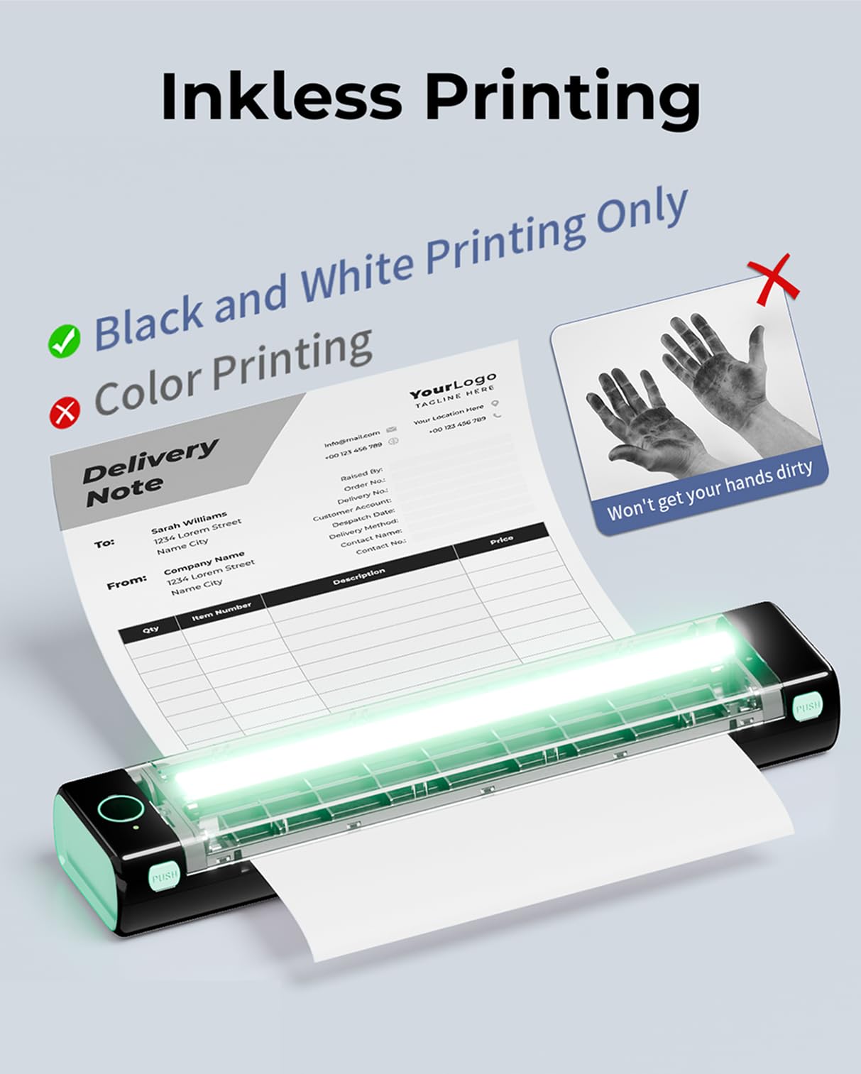Phomemo Portable Wireless Thermal Printer for Travel