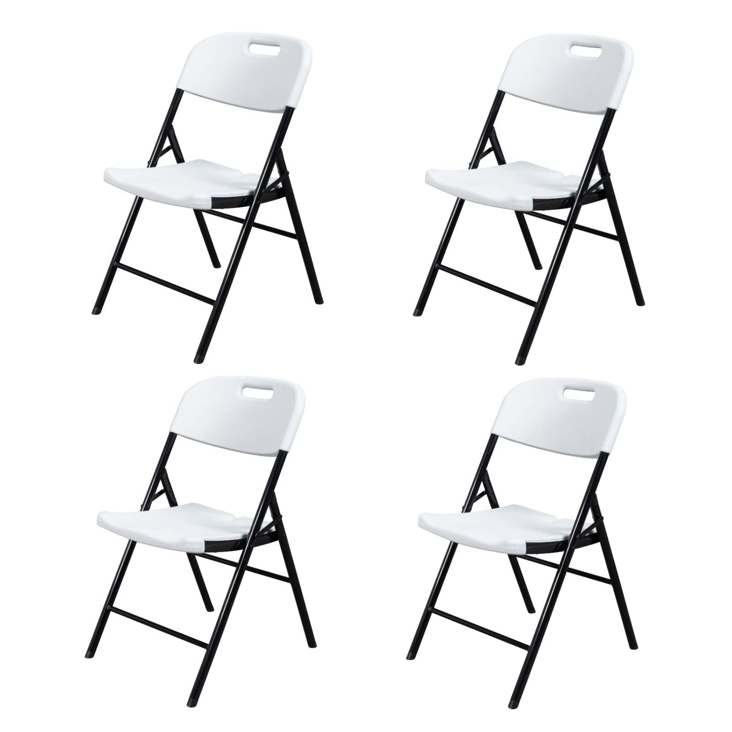 Outvita Set of 4 Foldable Outdoor Chairs