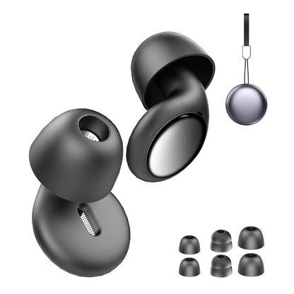 Silicone Ear Plugs with Carrying Case, 35dB