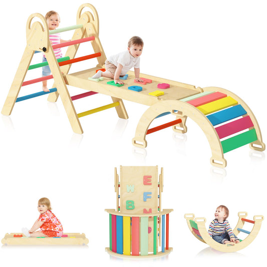 Montessori Climbing Set for Toddlers Ages 1-4