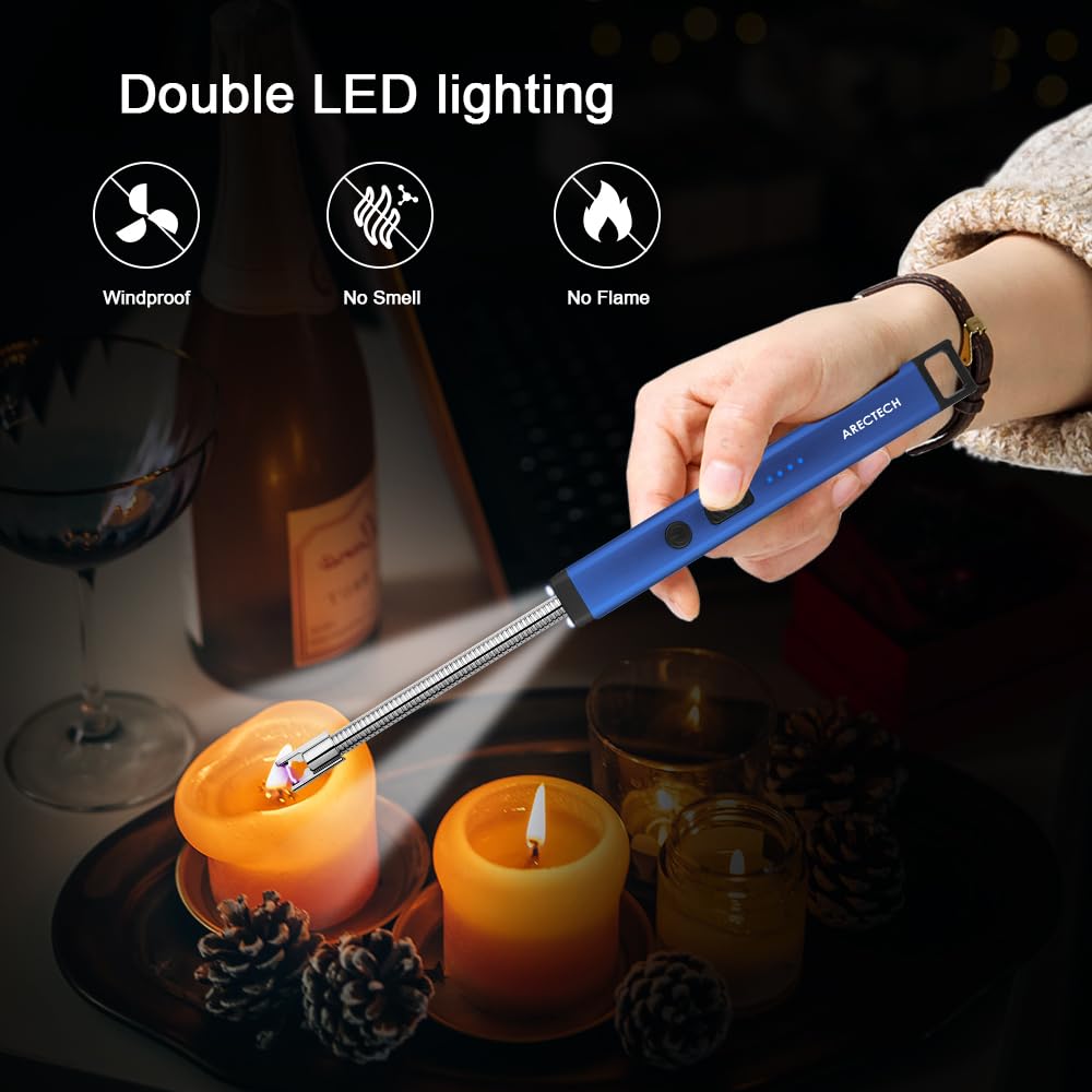 Rechargeable Electric Candle Lighter for Gifts