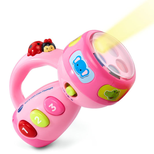 VTech Spin and Learn Color Flashlight - Pink