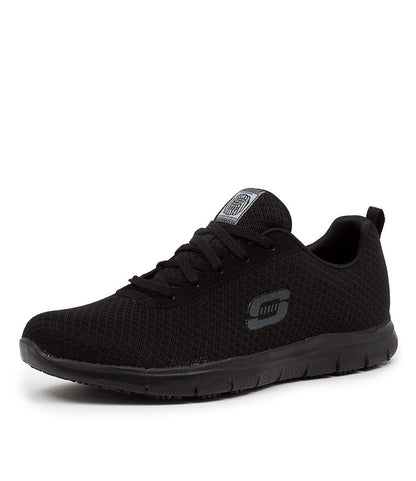 Skechers Women's Ghenter Bronaugh Work Shoe, Black, 10