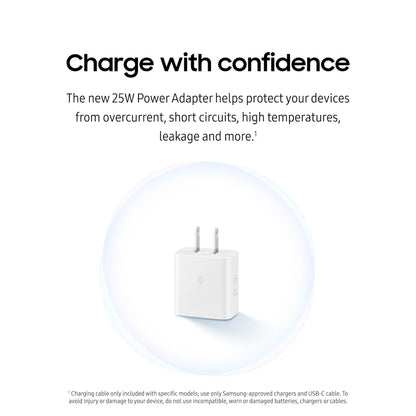 25W Samsung Fast Charging Wall Charger