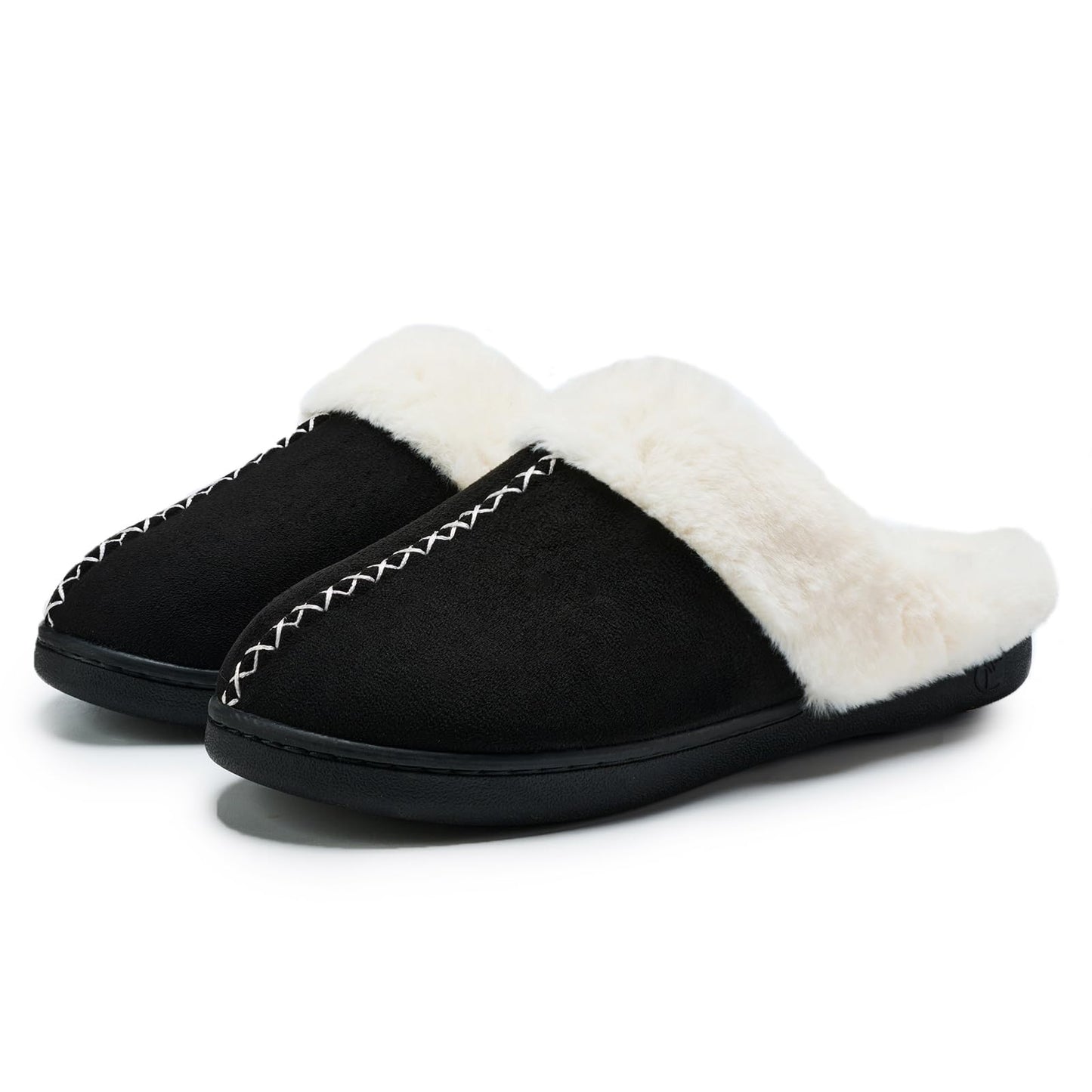 Memory Foam Slippers for Women, Non-Slip, Indoor/Outdoor