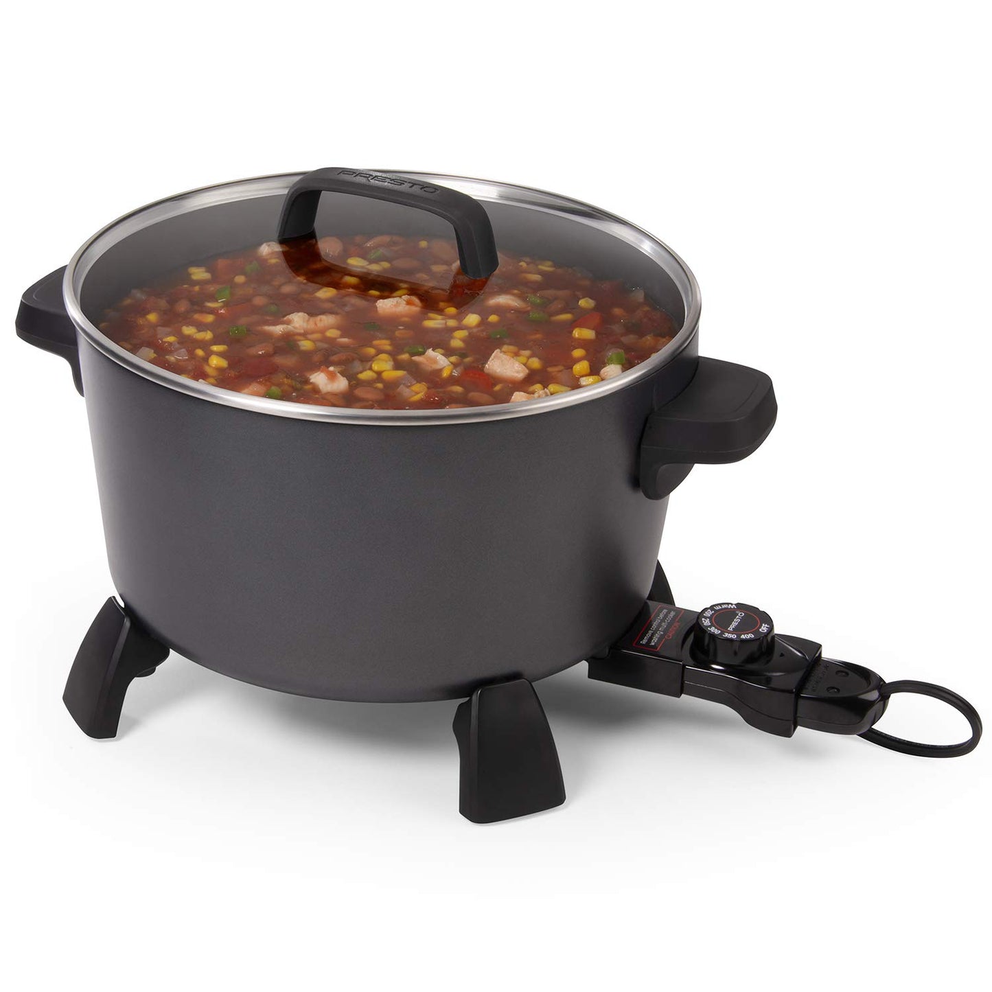 Presto 10-Quart Kitchen Kettle XL Multi-Cooker Steamer and Deep Fryer