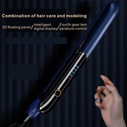 EMBRACESUN 1 Inch Anti Static Flat Iron Travel Straightener with Floating Ceramic Plates and Digital Controls Hair Straightener for Your Friend Or Your Family as a Gift