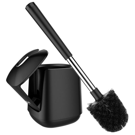 Toilet Brush Set with Holder and Long Handle