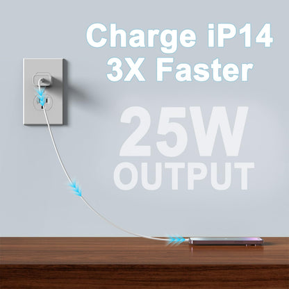 25W USB C Charger Block - Fast Charging