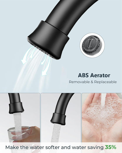 Centerset Bathroom Faucet with Pop Up Drain