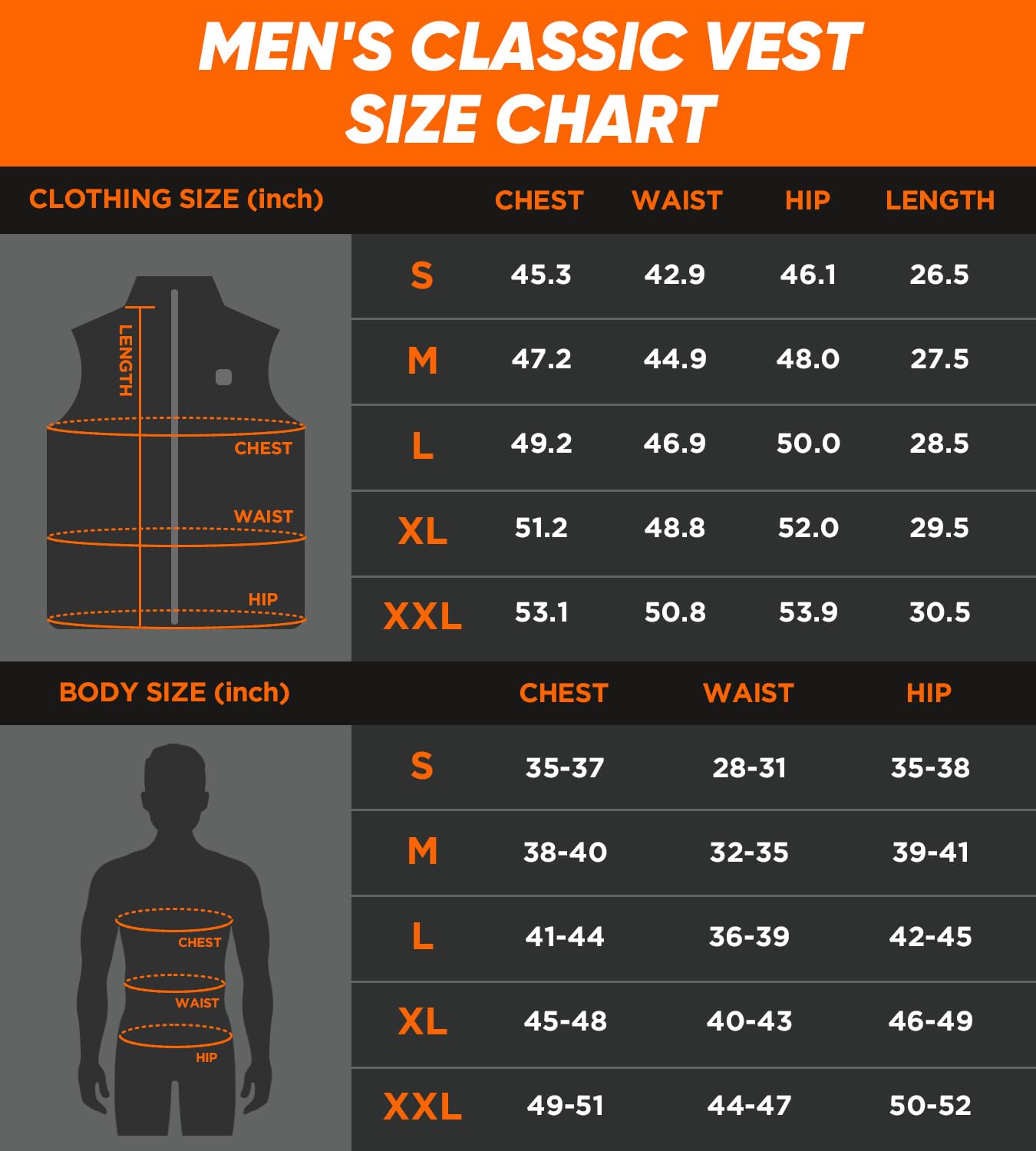 Trefoiled Lightweight Heated Puffer Vest with Battery