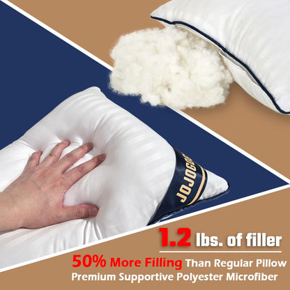 Set of 4 Waterproof Lumbar Pillow Inserts