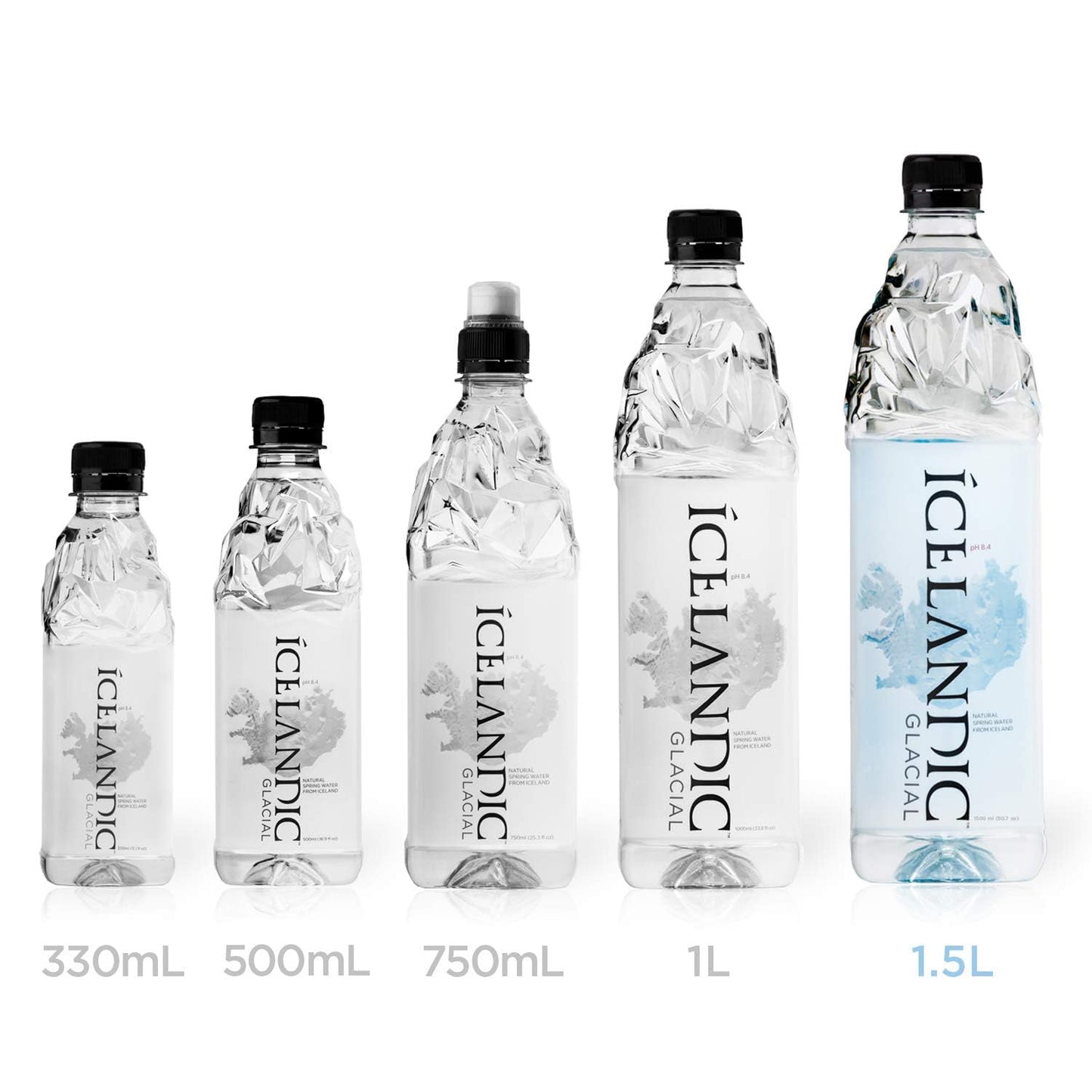 Icelandic Glacial Spring Alkaline Water 50.7 Fl Oz