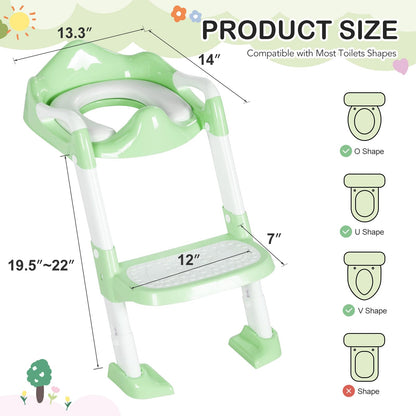 Potty Training Seat with Step Stool Ladder