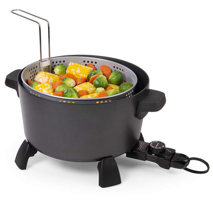 Presto 10-Quart Kitchen Kettle XL Multi-Cooker Steamer and Deep Fryer