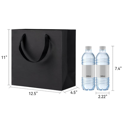 6 Pcs Kraft Paper Gift Bags for Parties