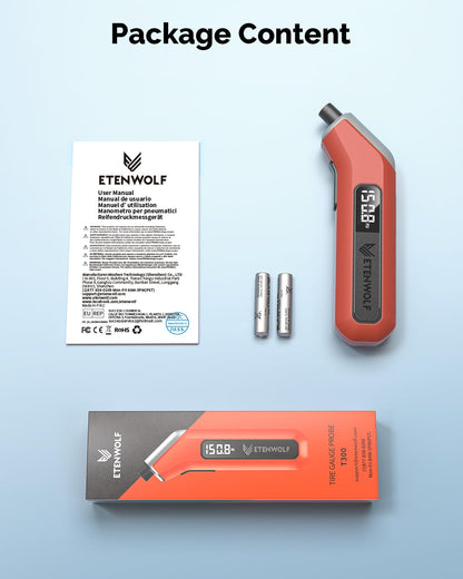 Digital Tire Pressure Gauge 3-200 PSI