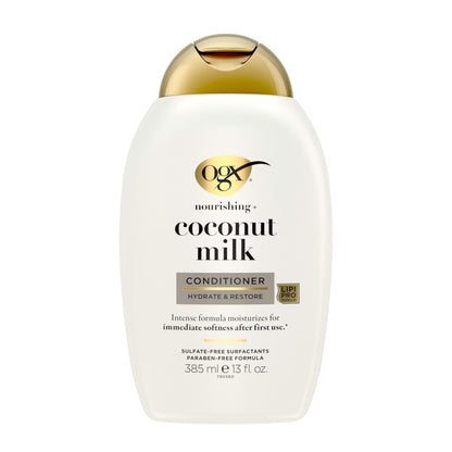 OGX Coconut Milk Conditioner for Soft, Hydrated Hair