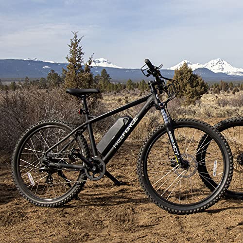 FREEFORCE Fairmount 20-in Electric Commuter Bike | Hybrid e-Bike for Adults, Thumb Throttle and Pedal Assist | for Urban City Commuting to Work or School | Matte Black
