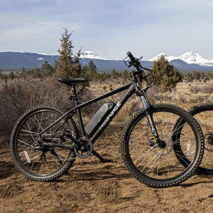 FREEFORCE Fairmount 20-in Electric Commuter Bike | Hybrid e-Bike for Adults, Thumb Throttle and Pedal Assist | for Urban City Commuting to Work or School | Matte Black