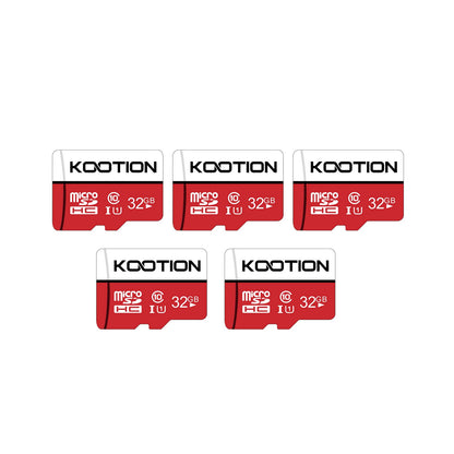 KOOTION 5 X 32GB Micro SD Card Class, 10 Micro SDHC Card, 32GB TF Card, High-Speed 5 Pack Memory Card UHS-1, C10, U1