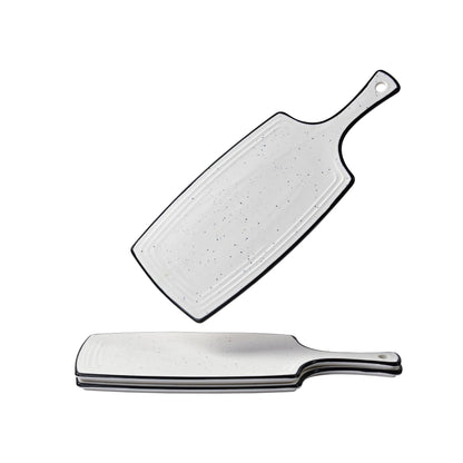 Ceramic Cheese Serving Board Set - 3 Pieces