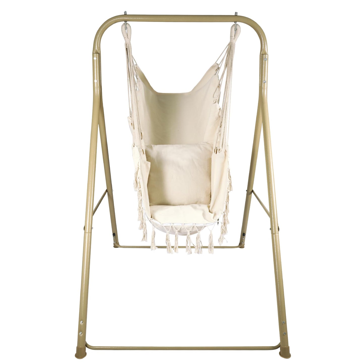 RedSwing Hammock Chair with Stand,Include Hanging Swing Chair,Heavy Duty Hammock Swing Chair with Stand for Adults Indoor Outdoor Patio Backyard, Max Load 330 Lbs