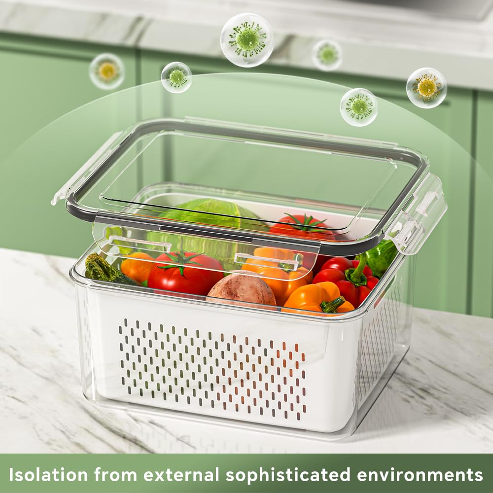 Airtight Fruit Storage Containers for Freshness