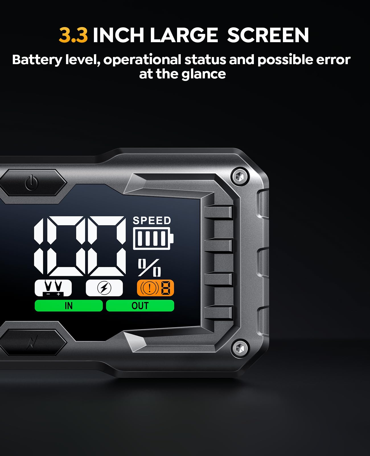 YaberAuto 4000A Portable Car Jump Starter