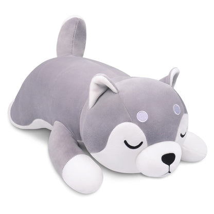 22'' Kawaii Husky Plush Pillow for Kids