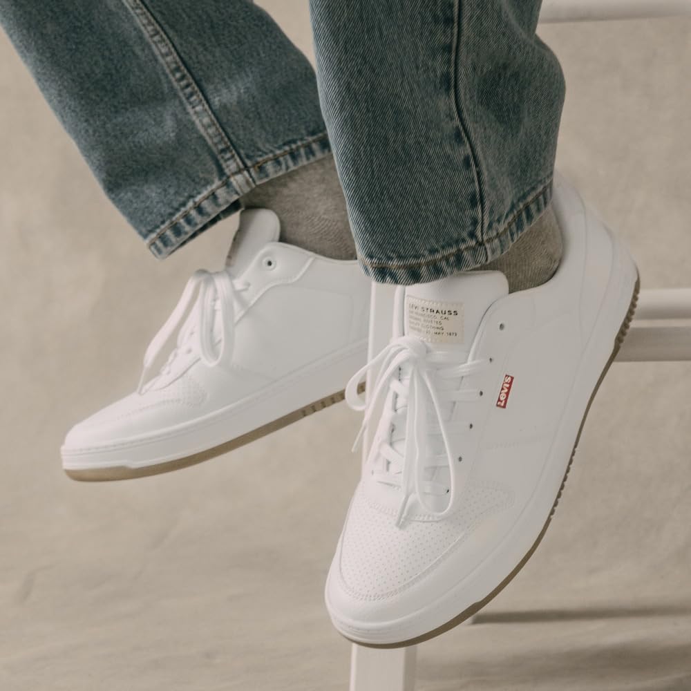Levi's Men's Black Casual Lace-Up Sneakers