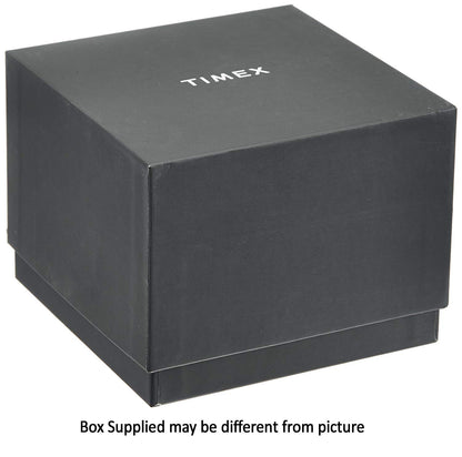 Timex Easy Reader Black Leather Strap Watch