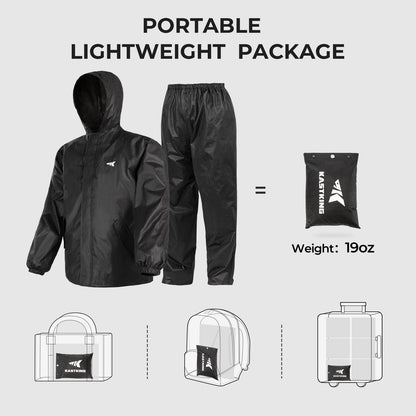 KastKing Lightweight Waterproof Rain Suit for All