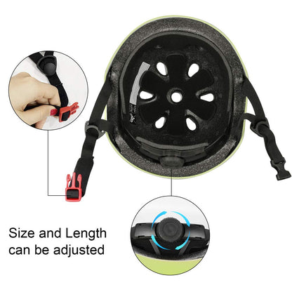 Kids Adjustable Multi-Sports Safety Helmet 3-8 Years