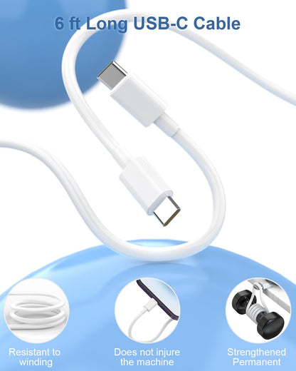 2 Pack Fast Charging USB C Charger Block