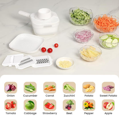 4-in-1 Vegetable Mandoline Slicer for Meal Prep