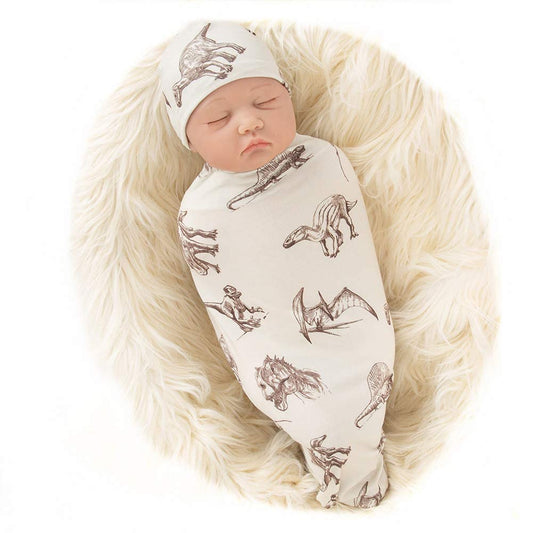Muratomedo Newborn Baby Blanket Baby Receive Blanket Swaddling Blanket Printed Baby Swaddle Receive Blanket