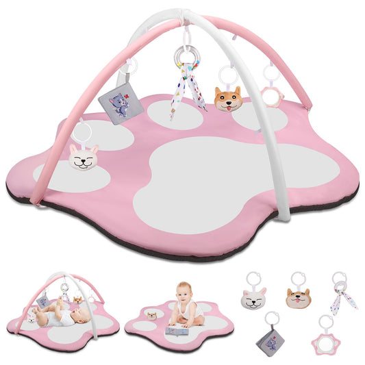 Baby Gym Activity Play Mat with 5 Toys
