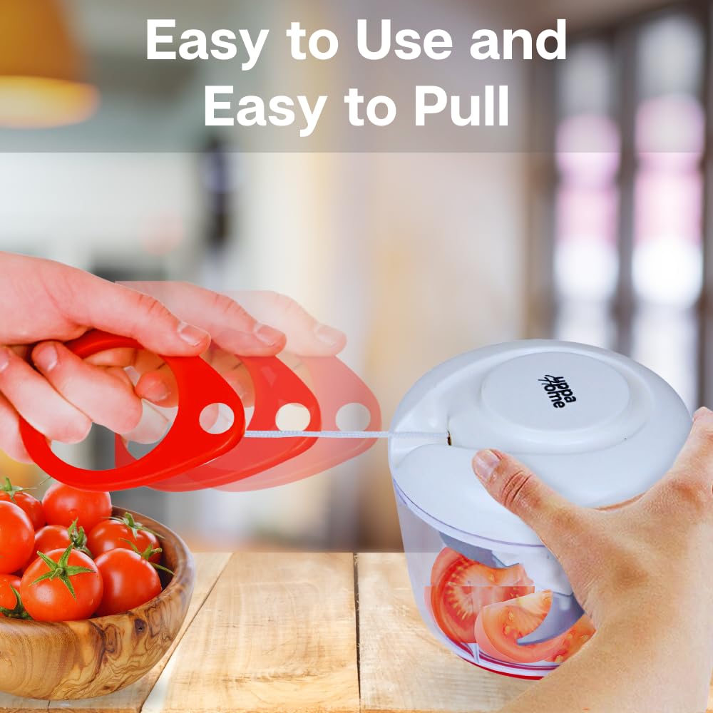 Manual Food Chopper for Vegetables and Nuts